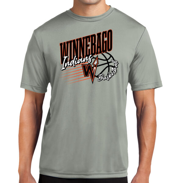 Lady Indians Basketball 2026 Logo 1 - Tall PosiCharge ® Competitor Tee Thumbnail