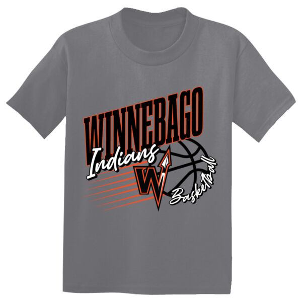 Lady Indians Basketball 2026 Logo 1 - Youth PosiCharge ® Competitor Tee Thumbnail