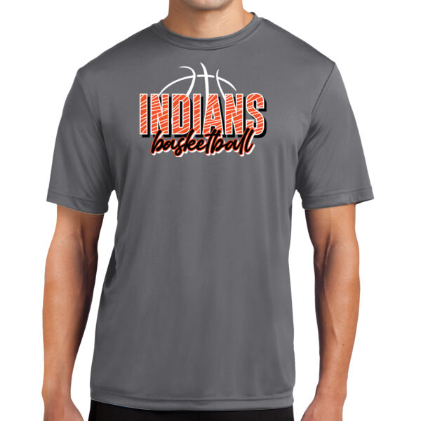 Lady Indians Basketball 2026 Logo 2 - Tall PosiCharge ® Competitor Tee Thumbnail