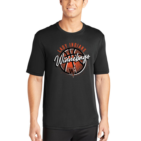 Lady Indians Basketball 2026 Logo 3 - PosiCharge ® Competitor Tee Thumbnail