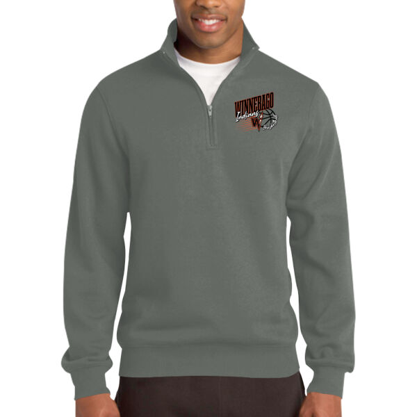 Lady Indians Basketball 2026 Logo 1 - Tall 1/4 Zip Sweatshirt Thumbnail