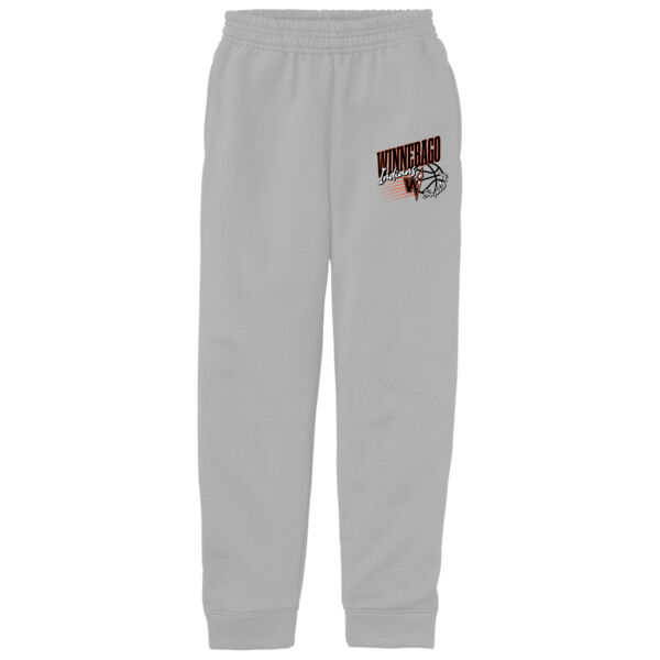 Lady Indians Basketball 2026 Logo 1 - Youth Core Fleece Jogger Thumbnail