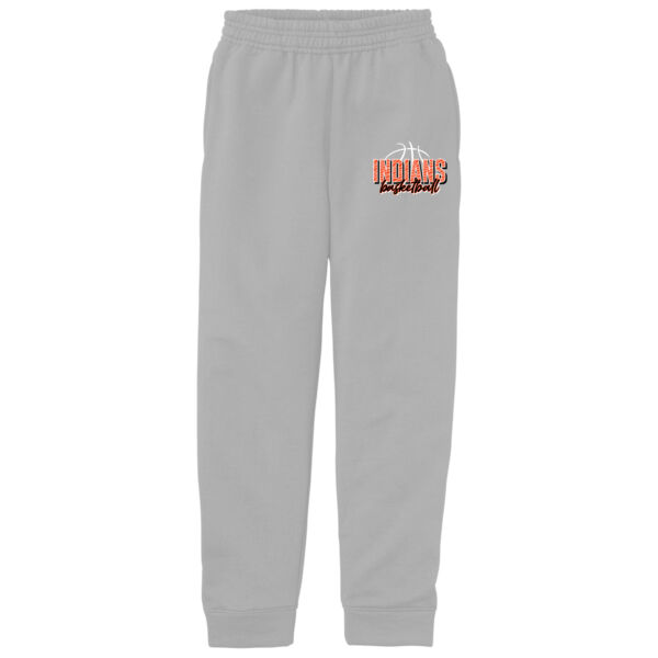 Lady Indians Basketball 2026 Logo 2 - Youth Core Fleece Jogger Thumbnail