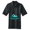 Heavyweight Cotton Pique Polo with Pocket Thumbnail