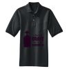 Heavyweight Cotton Pique Polo with Pocket Thumbnail