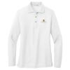 Women's Silk Touch Long Sleeve Polo Thumbnail