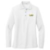 Women's Silk Touch Long Sleeve Polo Thumbnail